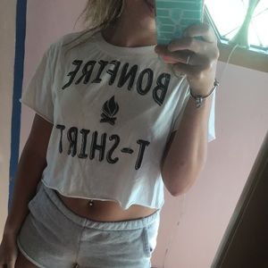 Rue21 bonfire crop top